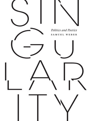 cover image of Singularity